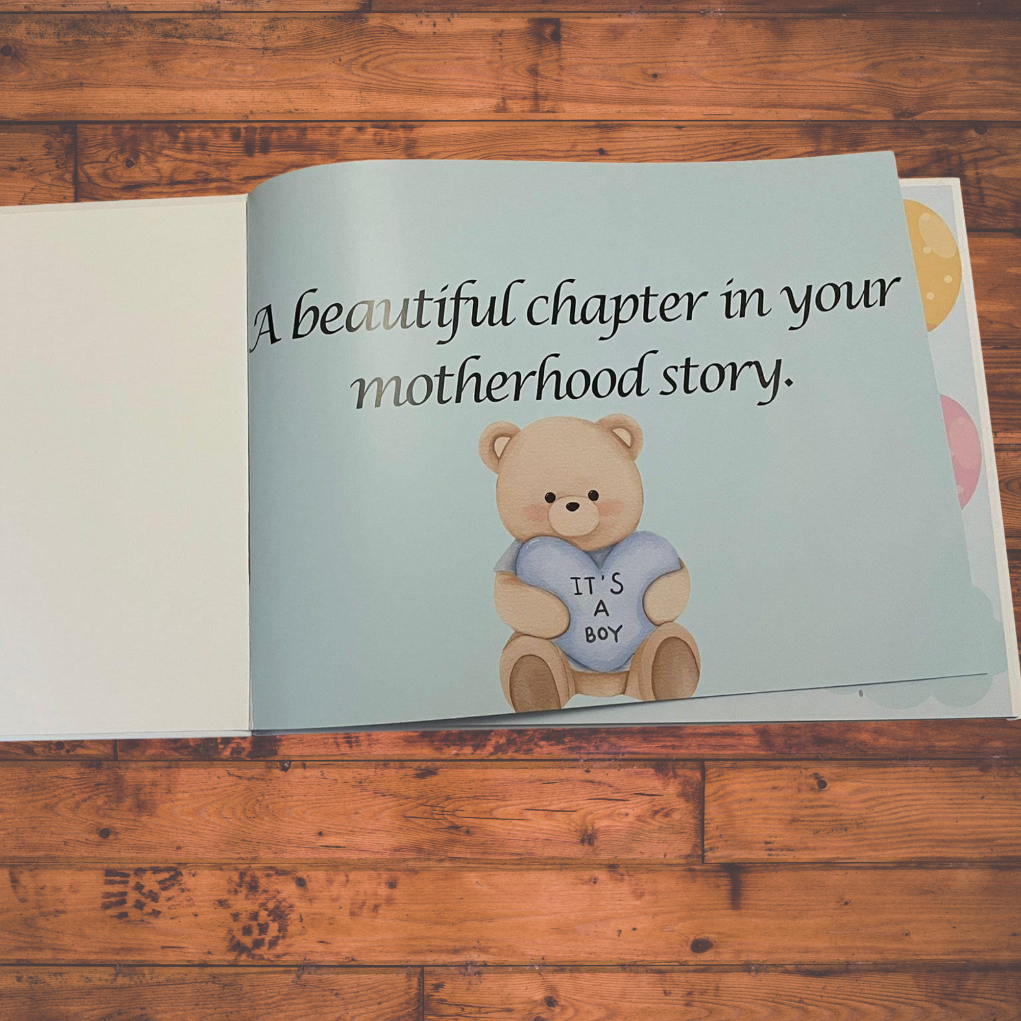 Baby Shower Memory Book