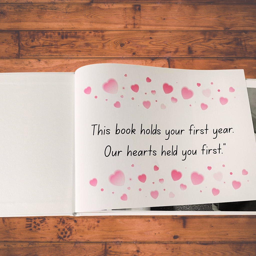 Baby’s First Year Keepsake Book