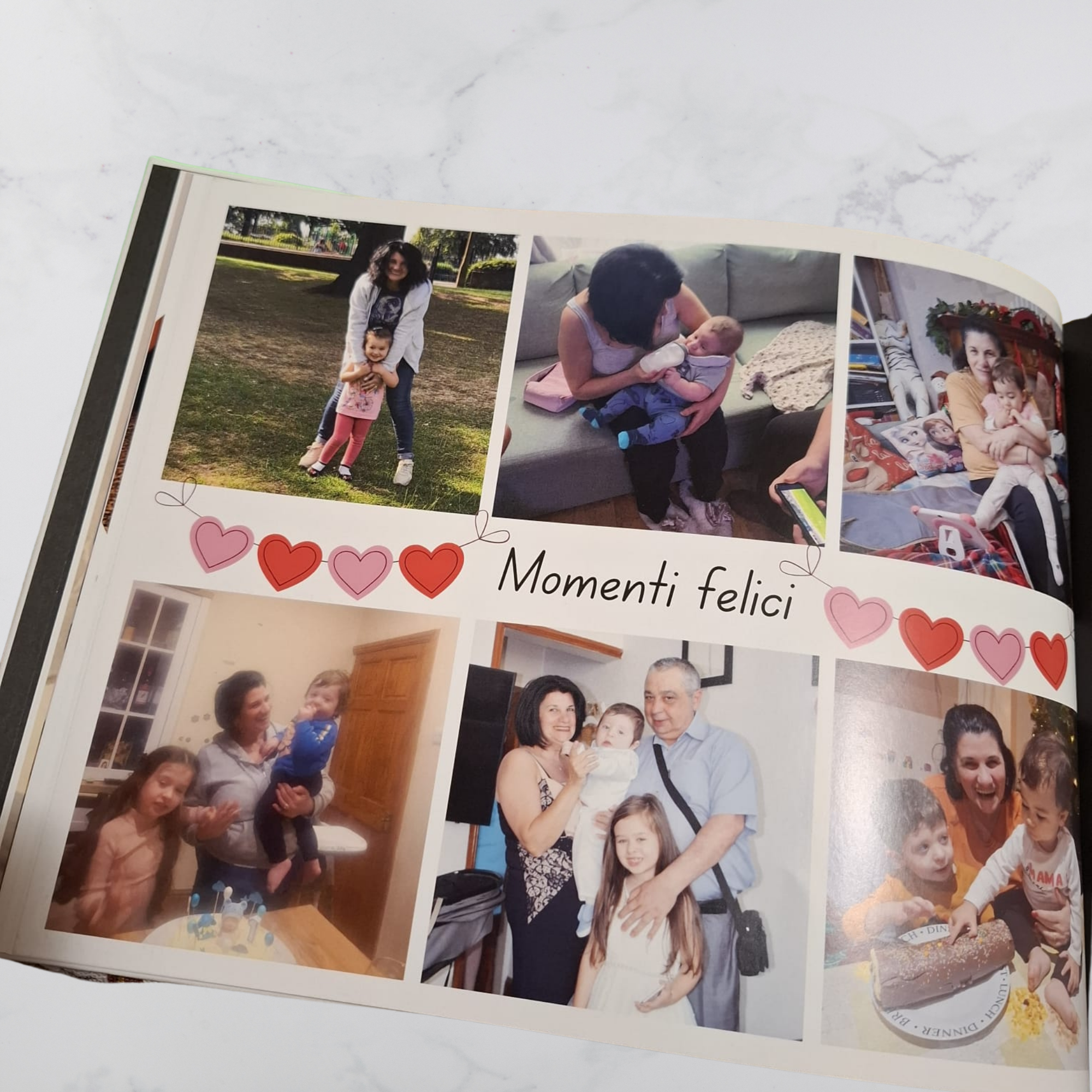 Grandparents Memory Keepsake Book