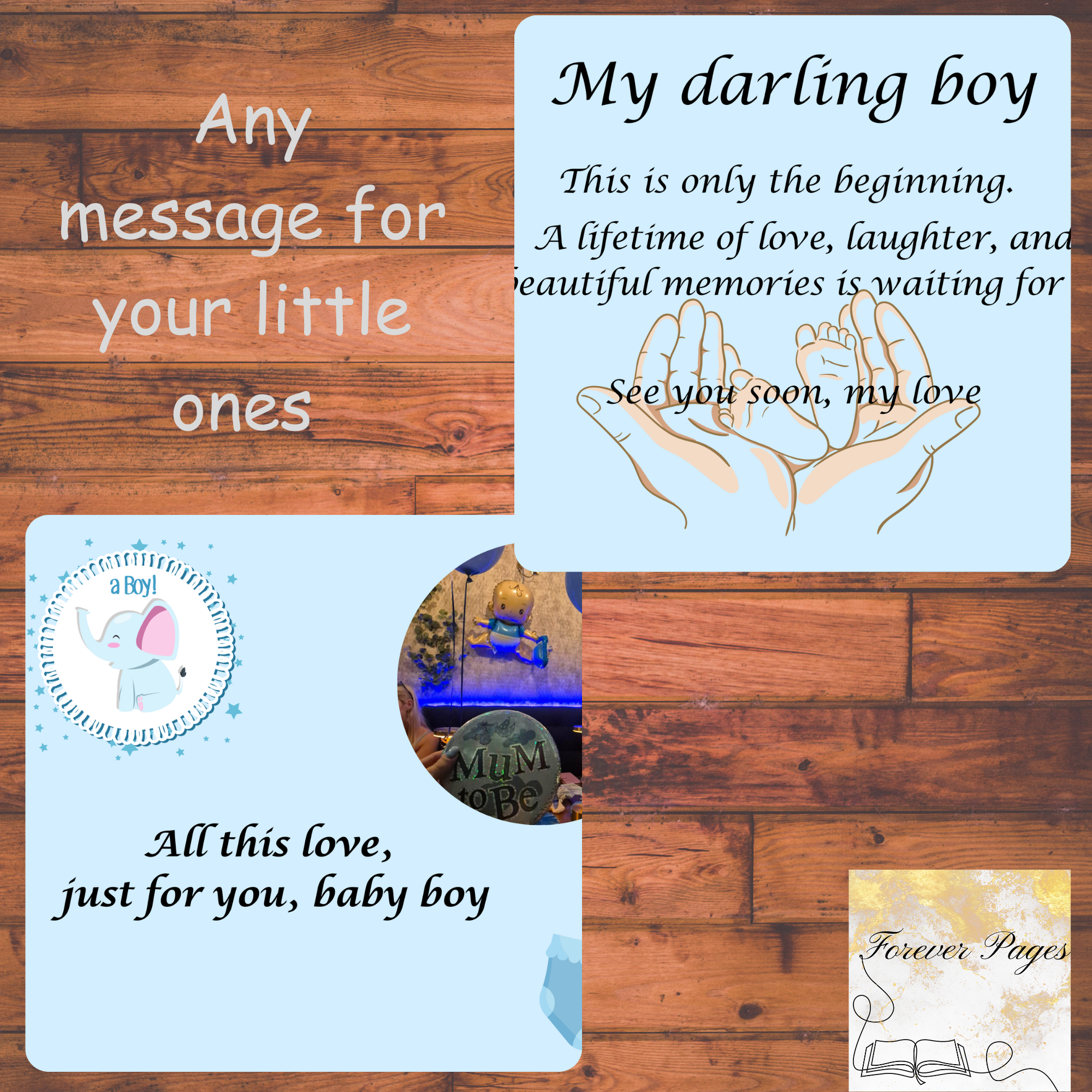 Baby Shower Memory Book